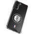 NBA Brooklyn Nets Distressed Galaxy S21 FE Clear Case
